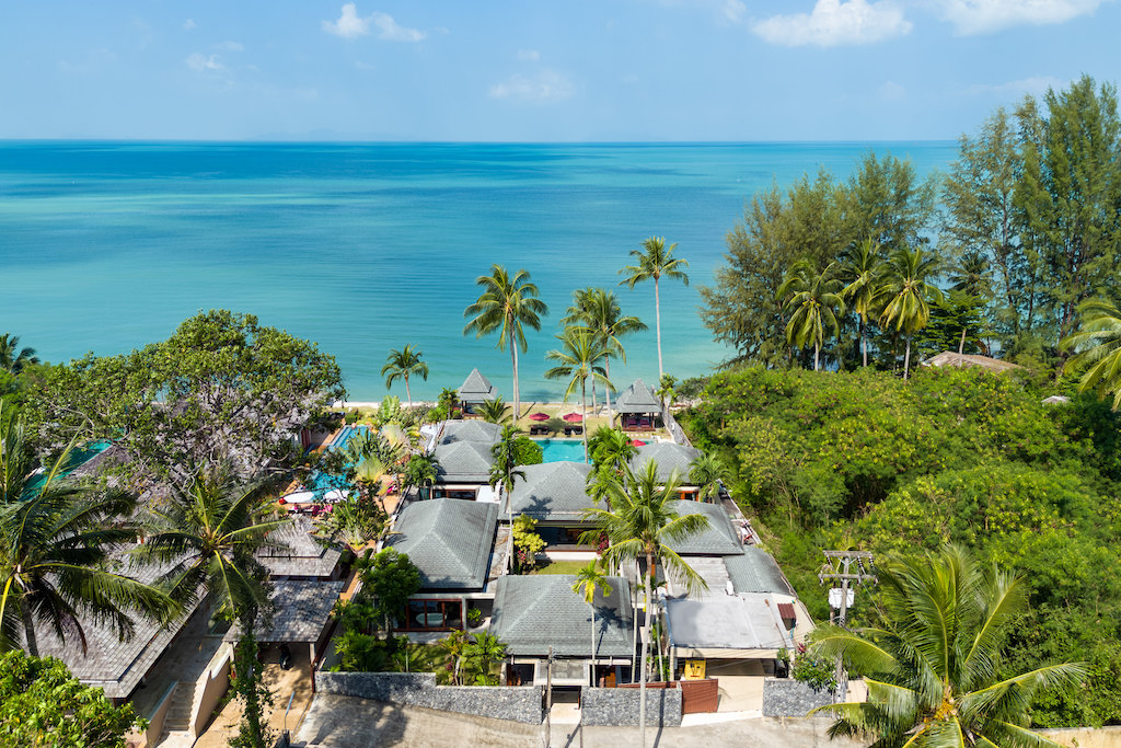 Baan Metta Koh Samui Aerial View