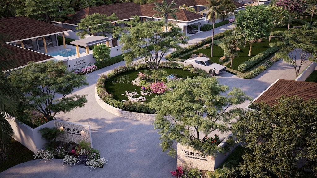Koh Samui Choeng Mon Villas Development Road