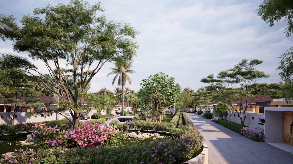 Koh Samui Choeng Mon Villas Site Road