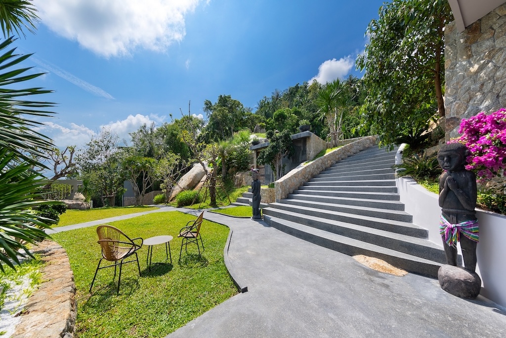 Luxury Koh Samui Property Stairs