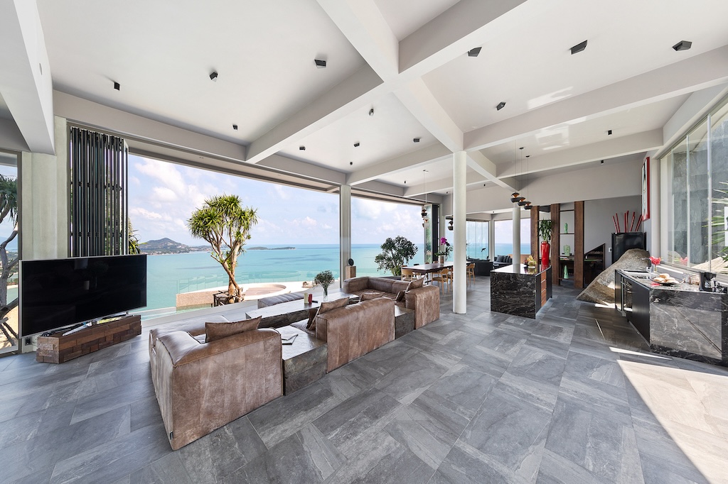 Luxury Koh Samui Property Living Area