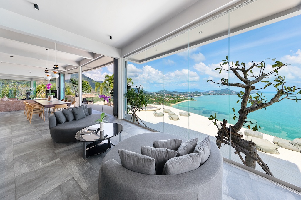Luxury Koh Samui Property Interior Seating