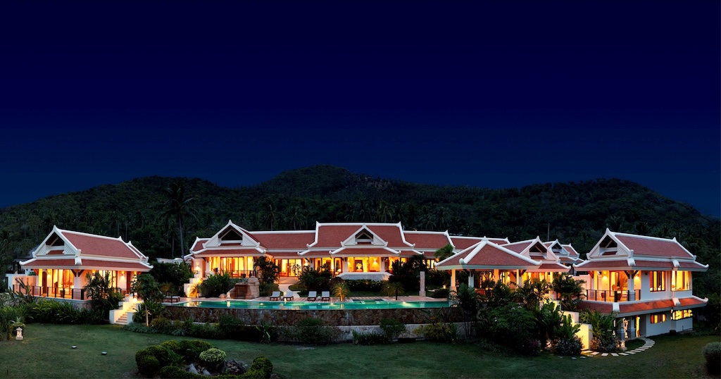 Villa Udron Thara Koh Samui Exterior Night