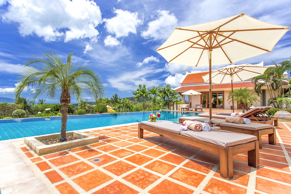 Villa Udron Thara Koh Samui Poolside Terrace