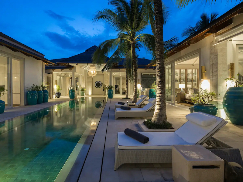 Ko Samui Beachfront Property Night
