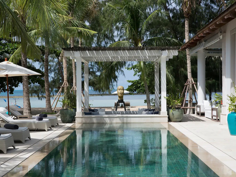Ko Samui beachfront Property Pool