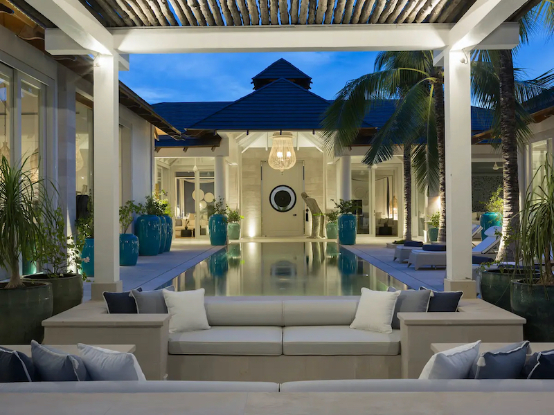 Ko Samui Beachfront Property Sala Night