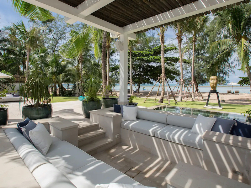 Ko Samui Beachfront Property Seating