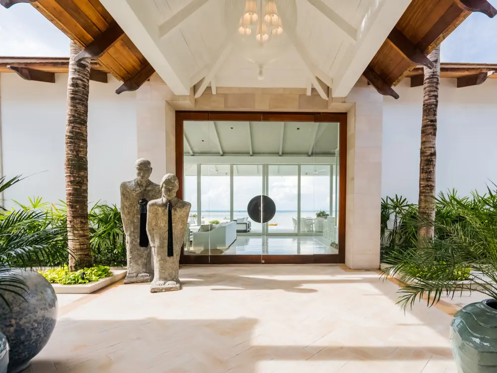 Koh Samui Beach Villa Entrance