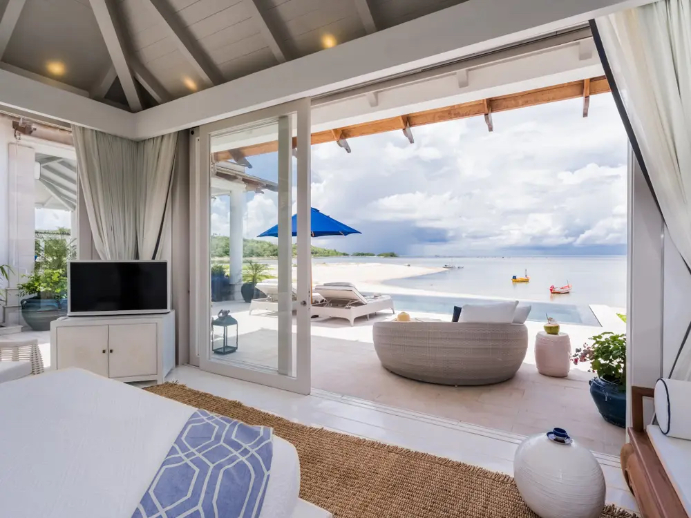 Koh Samui Beach Villa Bedroom View