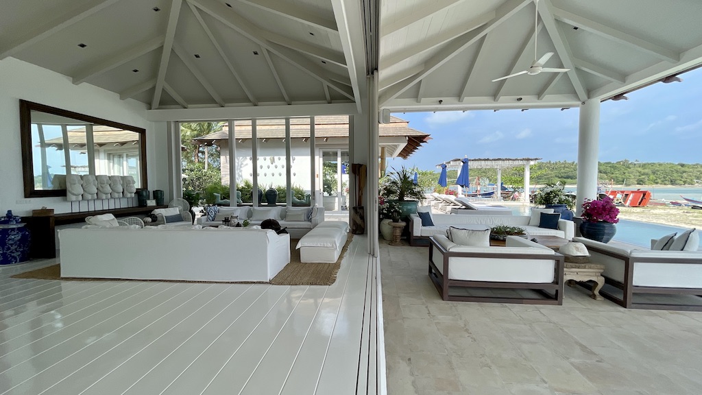 Koh Samui Beach Villa Indoor Outdoor