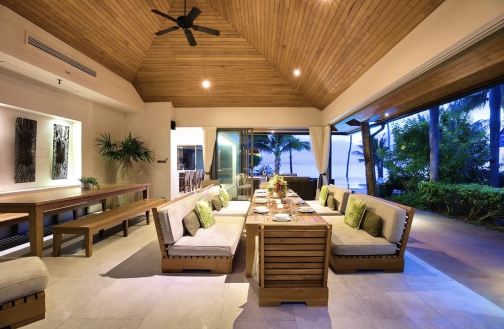 Koh Samui Beachfront Villa Lounge