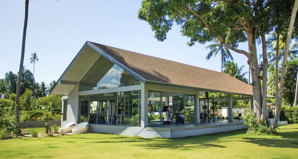 Koh Samui Beachfront Villa Gym Building
