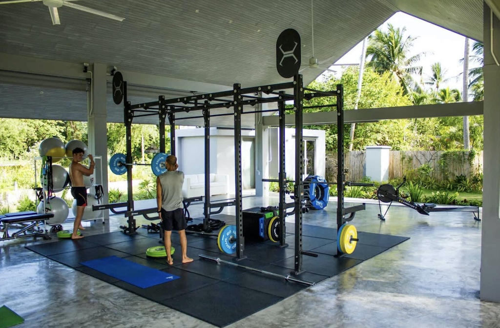 Koh Samui Beachfront Villa Gym