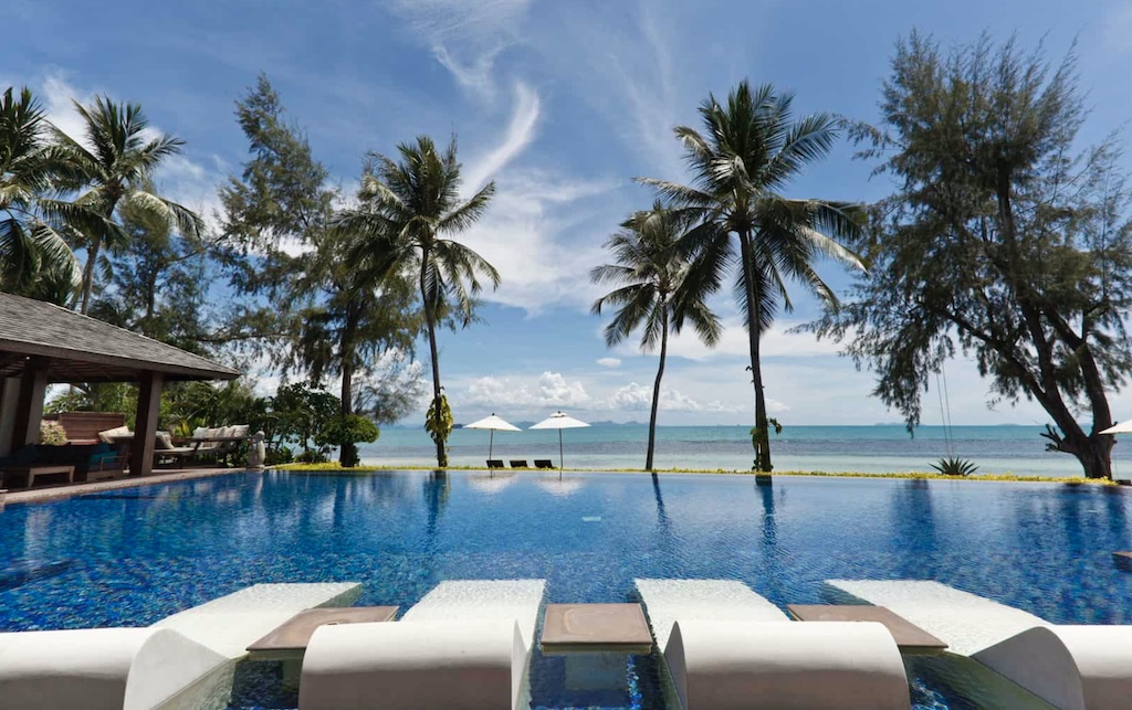 Koh Samui Beachfront Villa Pool