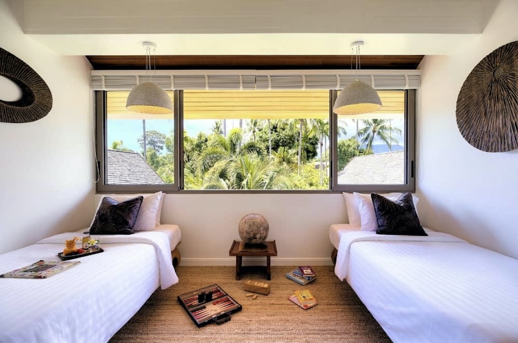 Koh Samui Beachfront Villa Bedroom