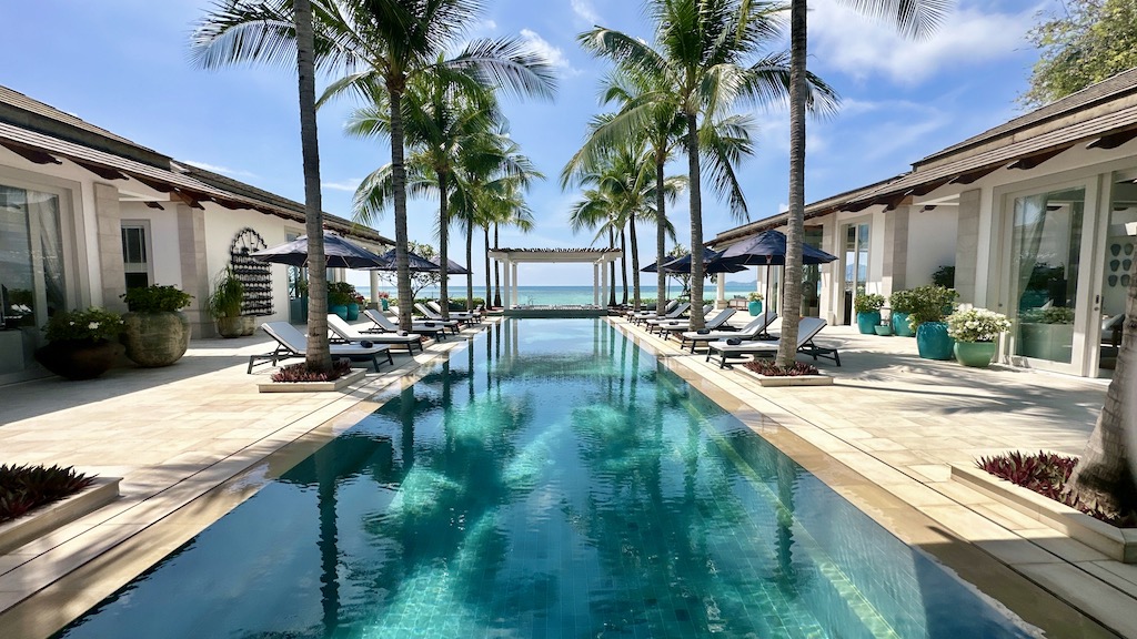 Koh Samui Luxury Beachfront Property Pool