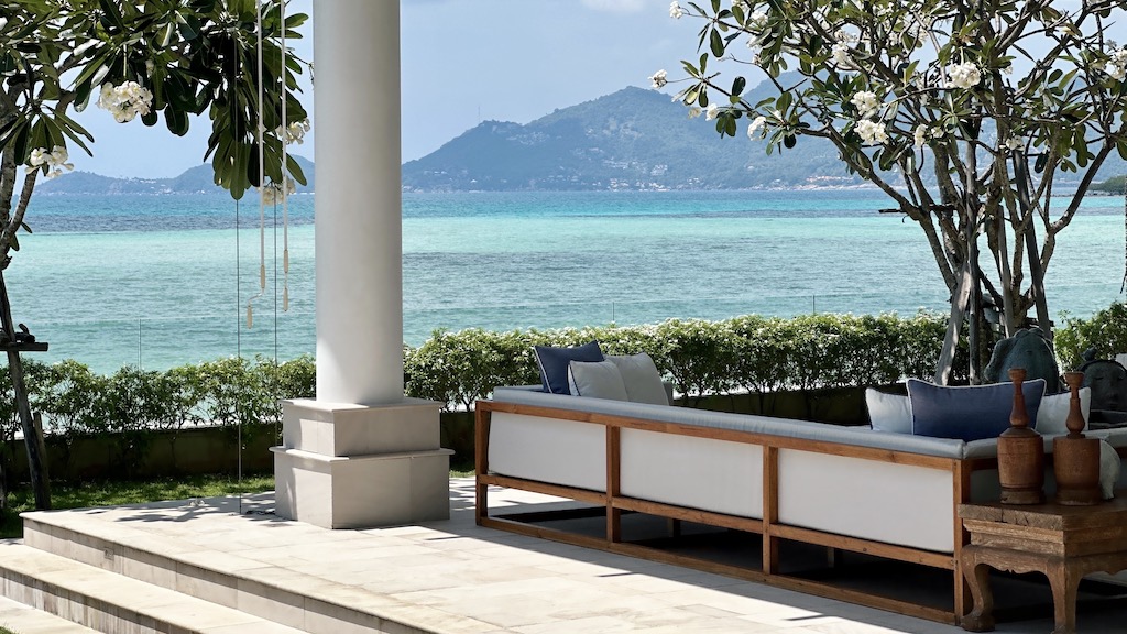 Koh Samui Luxury Beachfront Property View