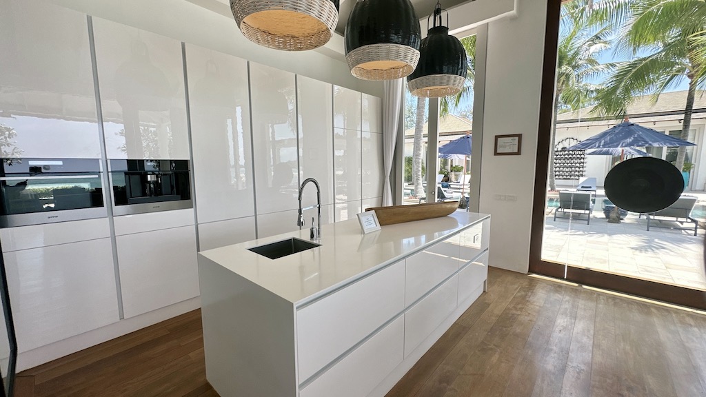 Koh Samui Luxury Beachfront Property Kitchen