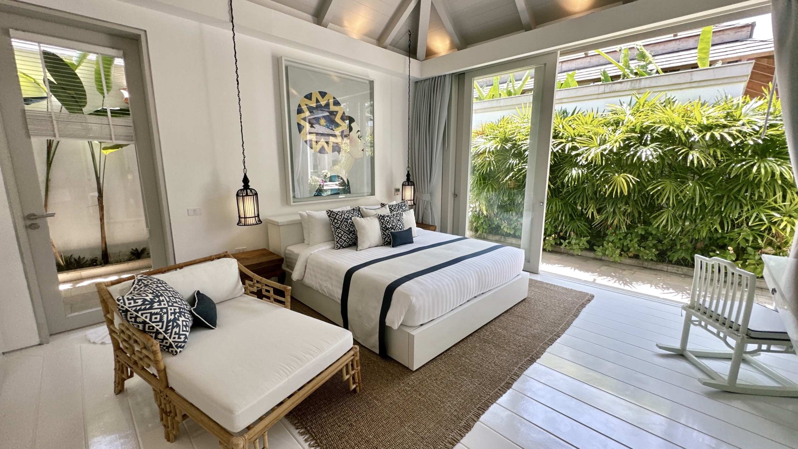 Koh Samui Luxury Beachfront Property Bedroom