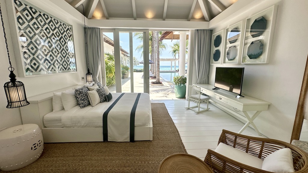 Koh Samui Luxury Beachfront Property Bedroom