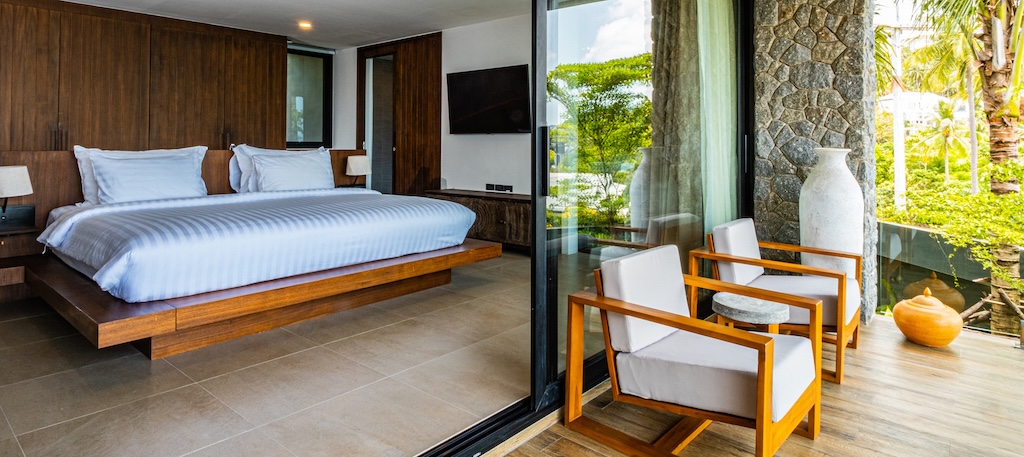 Luxury Sea View Villa In Koh Samui Bedroom
