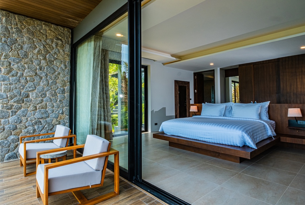 Luxury Sea View Villa In Koh Samui Bedroom
