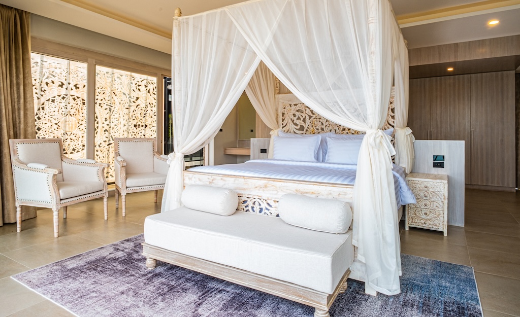 Luxury Sea View Villa In Koh Samui Bedroom