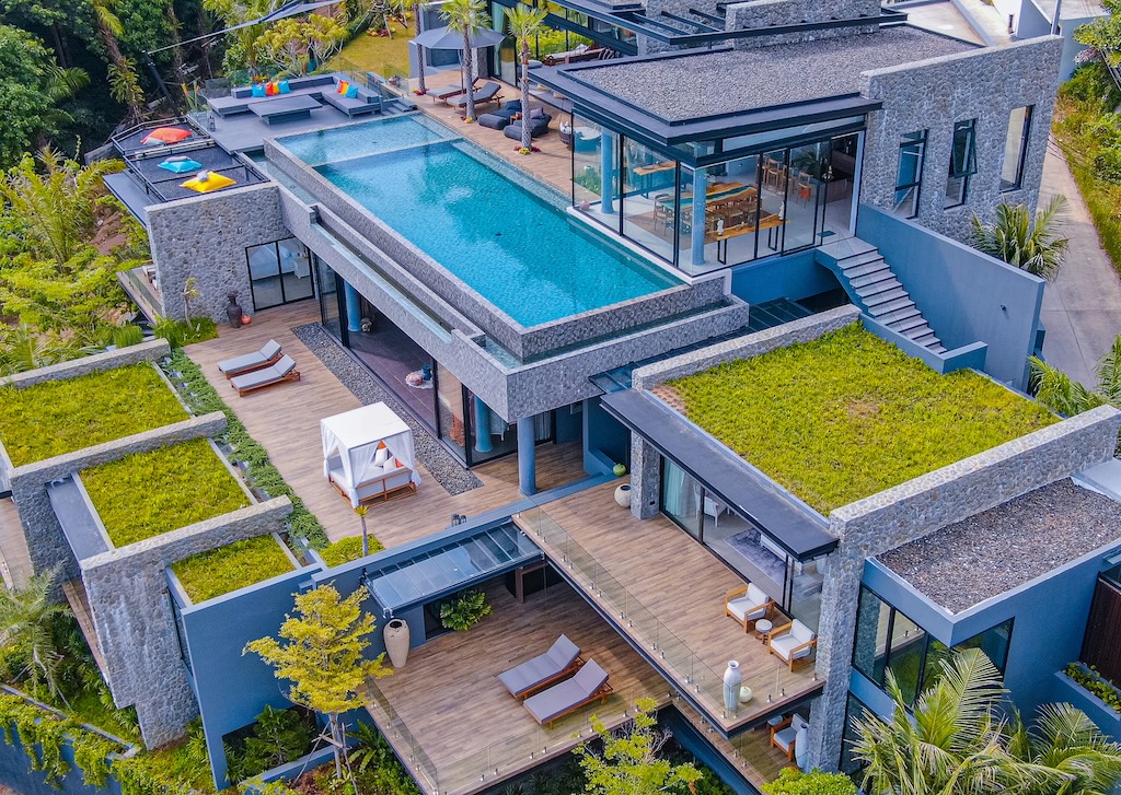 Luxury Sea View Villa In Koh Samui Exterior