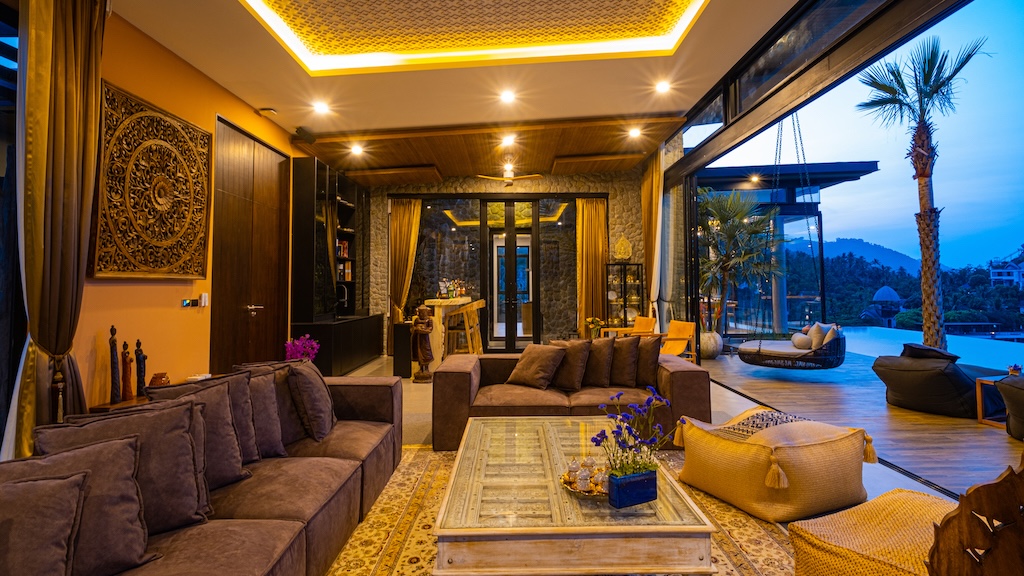 Luxury Sea View Villa In Koh Samui Interior