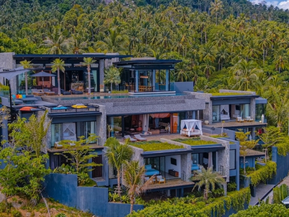 Luxury Sea View Villa In Koh Samui Exterior