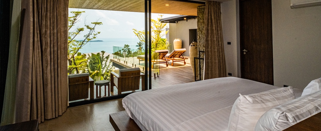 Luxury Sea View Villa In Koh Samui Bedroom