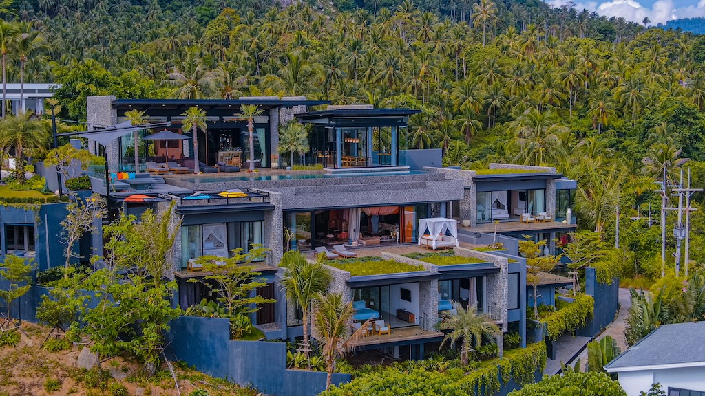 Luxury Sea View Villa In Koh Samui Exterior
