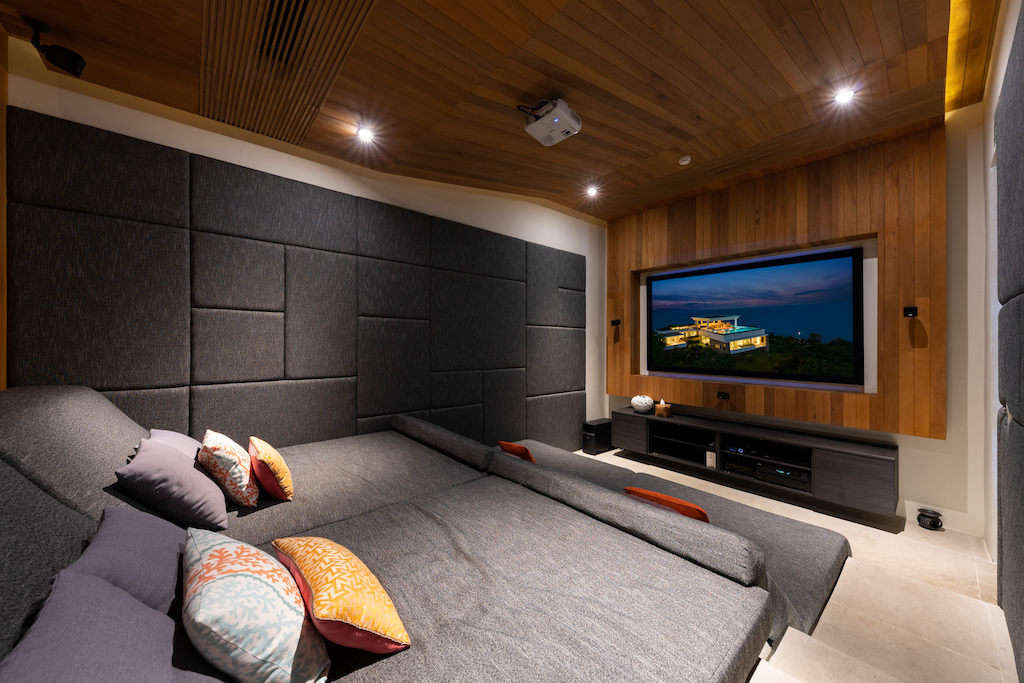 Samujana Koh Samui Villa 30 Movie Room