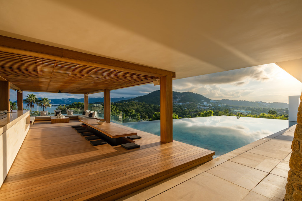 Samujana Koh Samui Villa 21 Covered Terrace