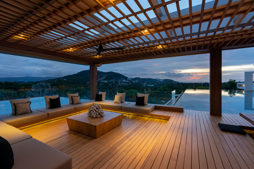 Samujana Villa 24 Koh Samui Covered Terrace