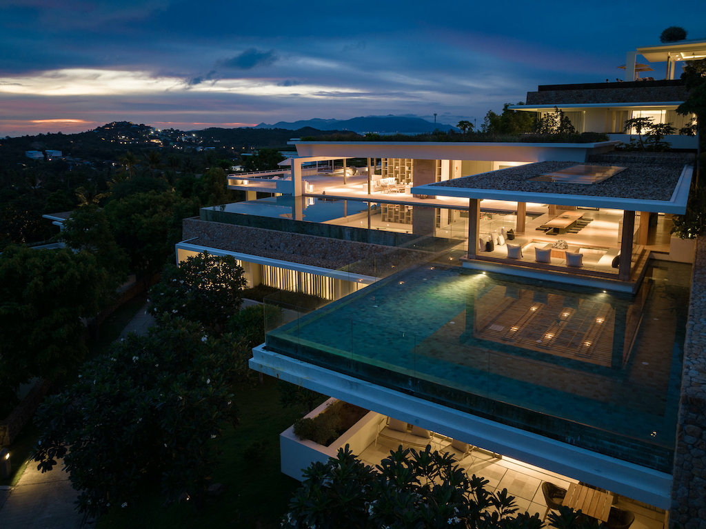Samujana Villa 24 Koh Samui At Night