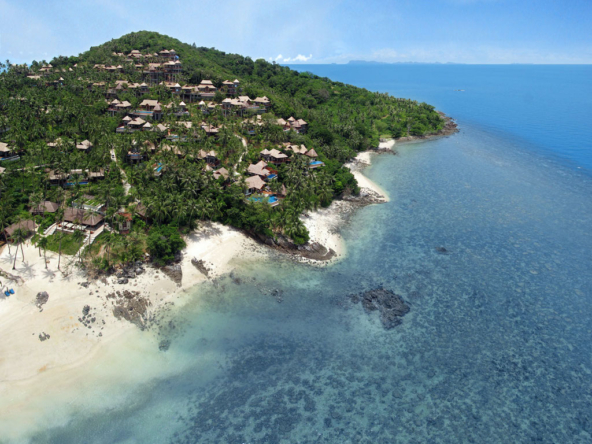 The Estate Four Seasons Villa Pearl Aerial
