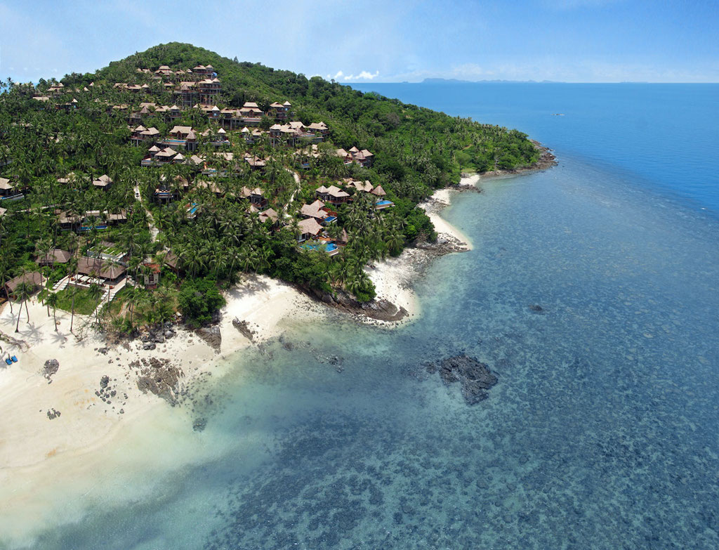 The Estate Four Seasons Villa Pearl Aerial