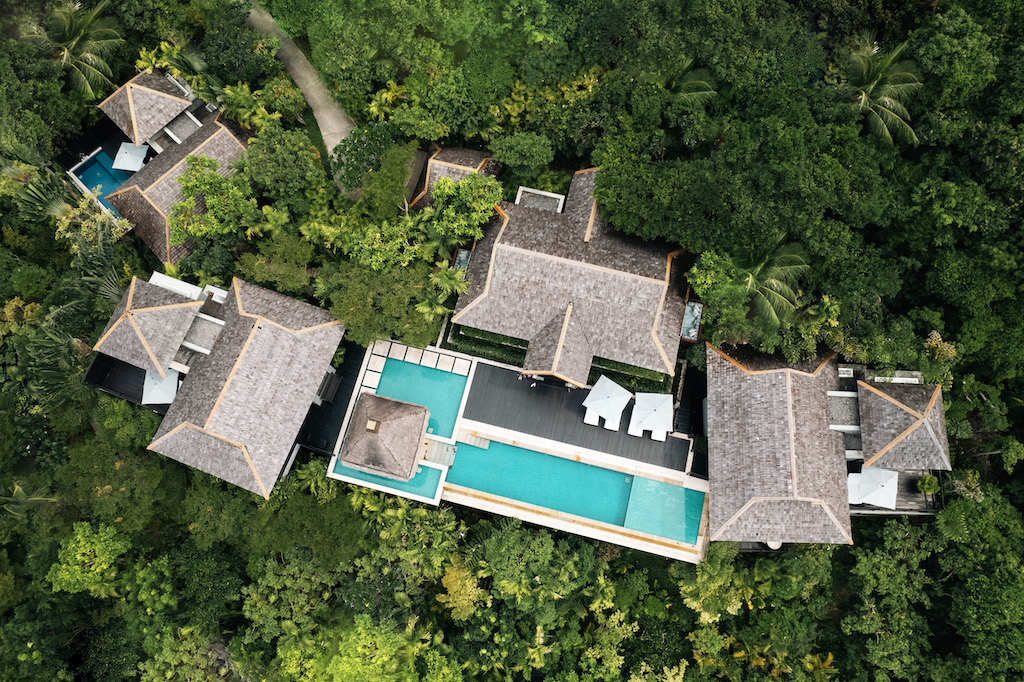 The Estates Four Seasons Villa Pearl Aerial