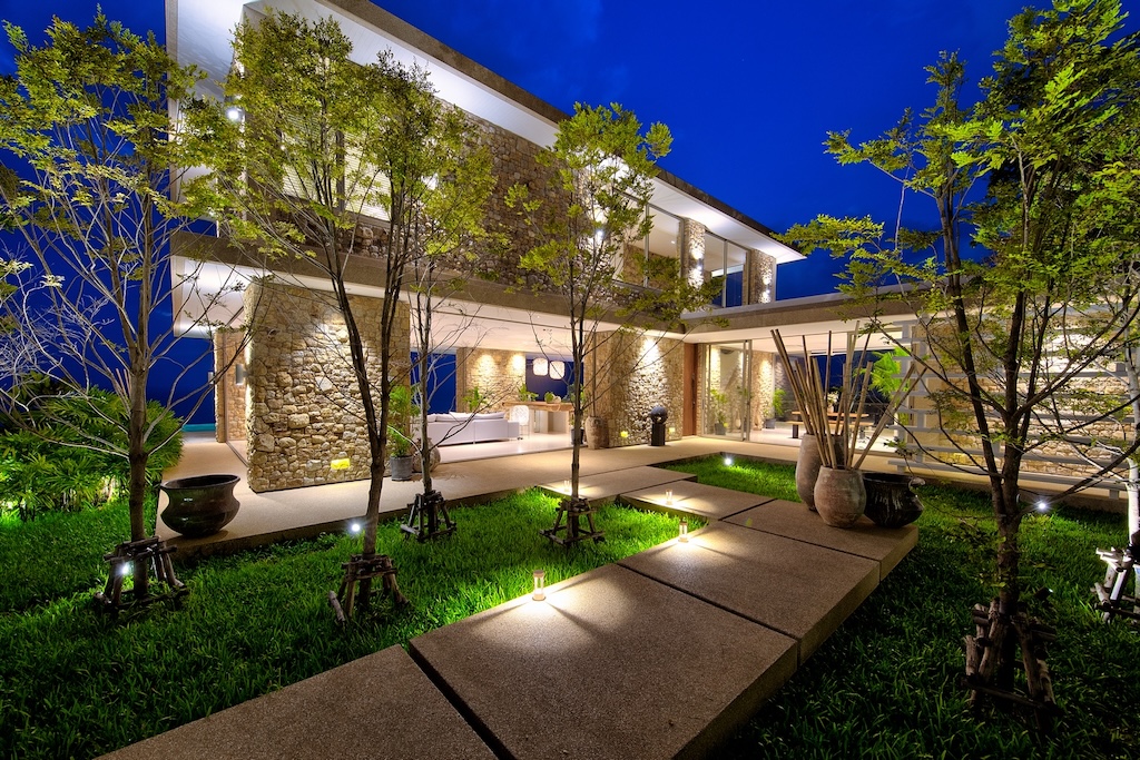 Villa Baan Sang Koh Samui Garden Night