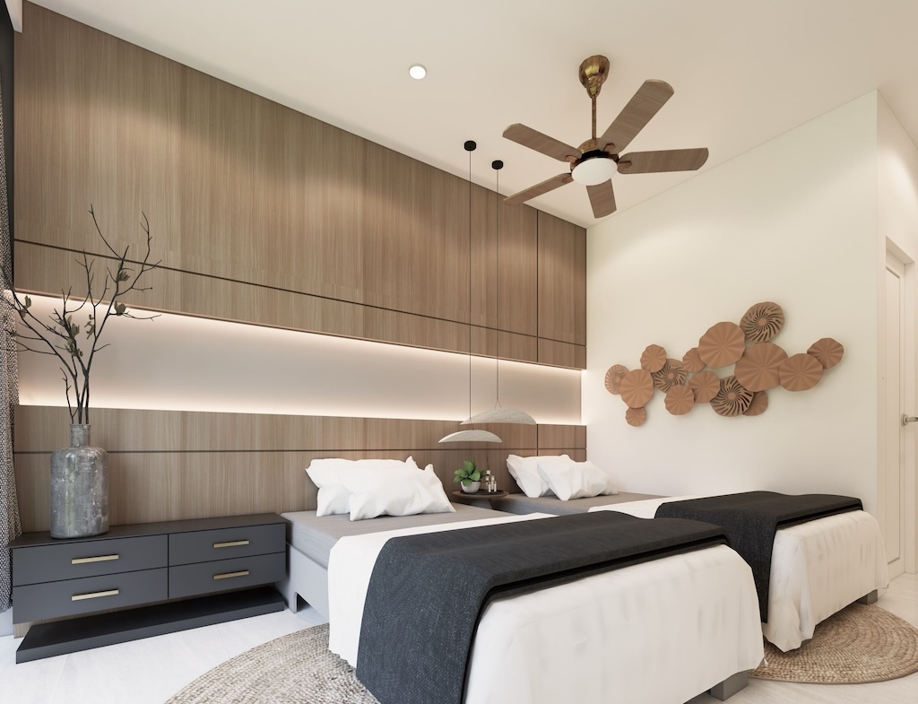 One Bophut Luxury Residence Bedroom