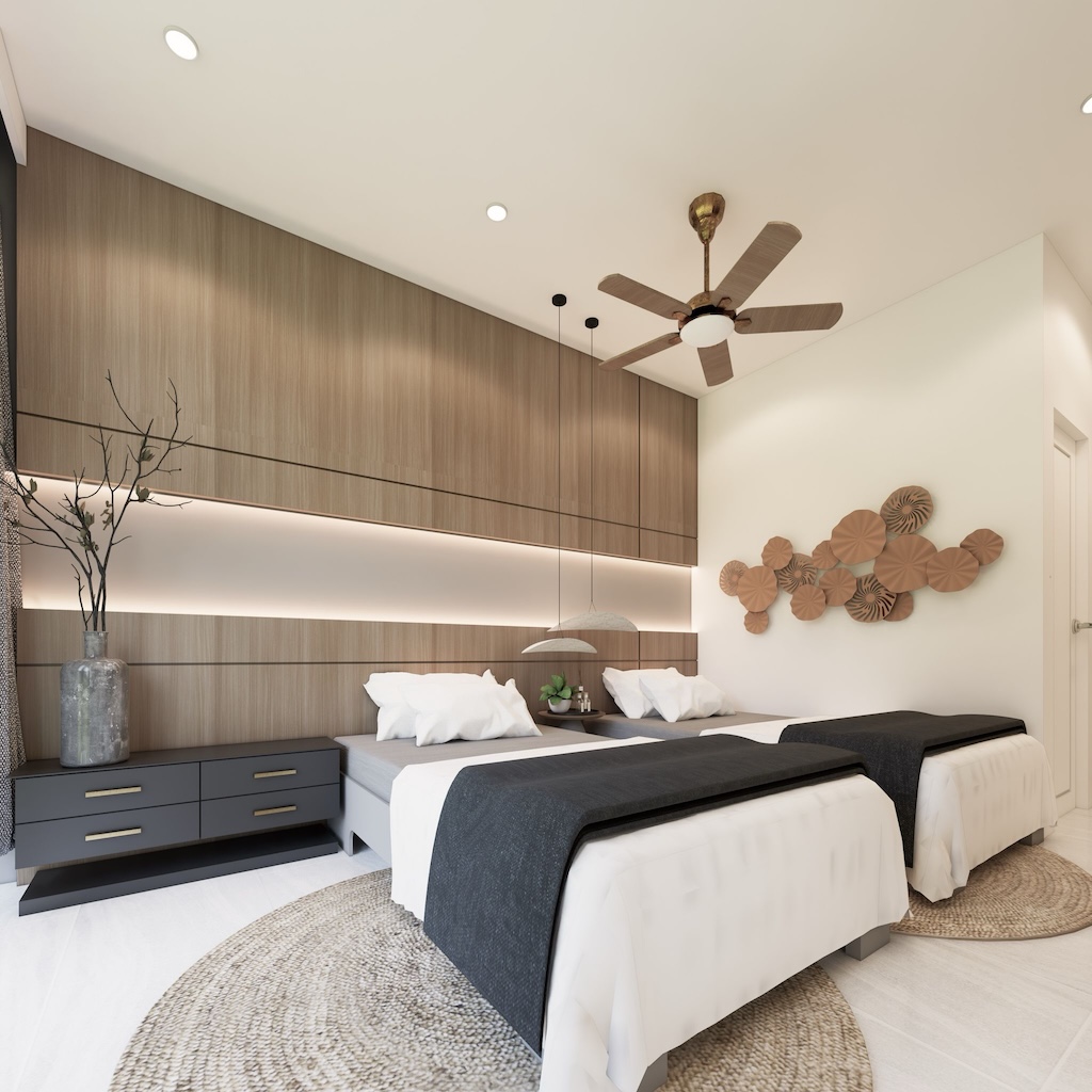One Bophut Luxury Residence Bedroom