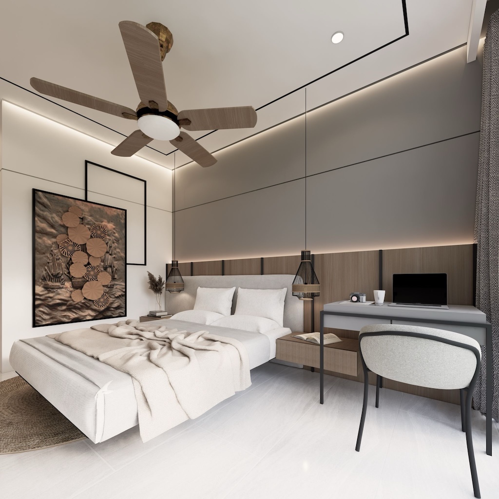One Bophut Luxury Residence Bedroom