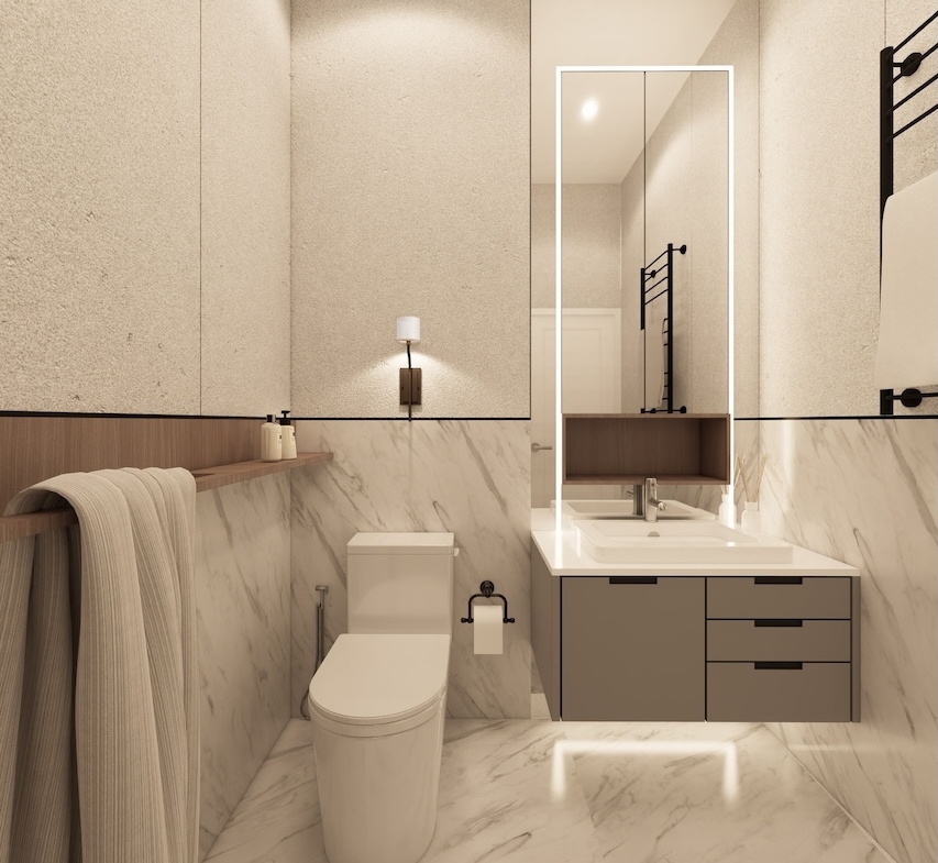 One Bophut Luxury Residence Bathroom