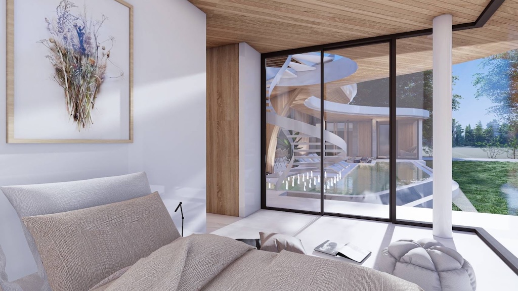 Koh Samui Modern Villas Bedroom