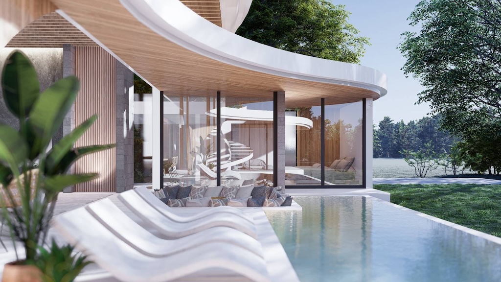 Koh Samui Modern Villas Poolside
