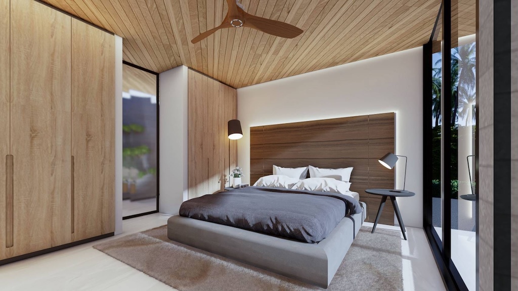 Koh Samui Modern Villas Bedroom