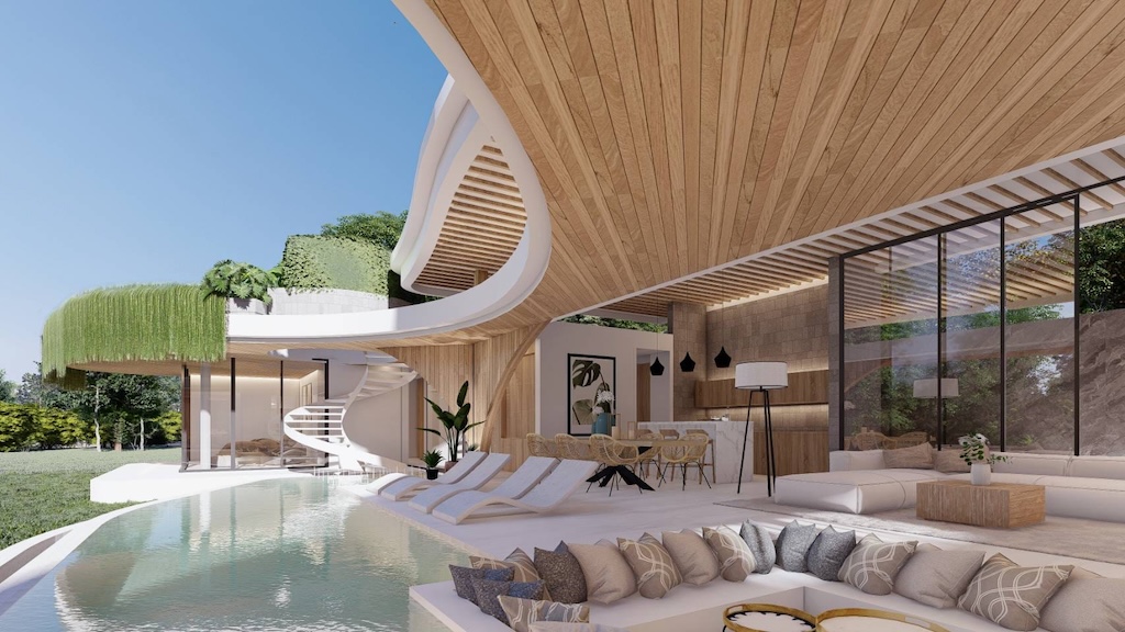 Koh Samui Modern Villas Terrace