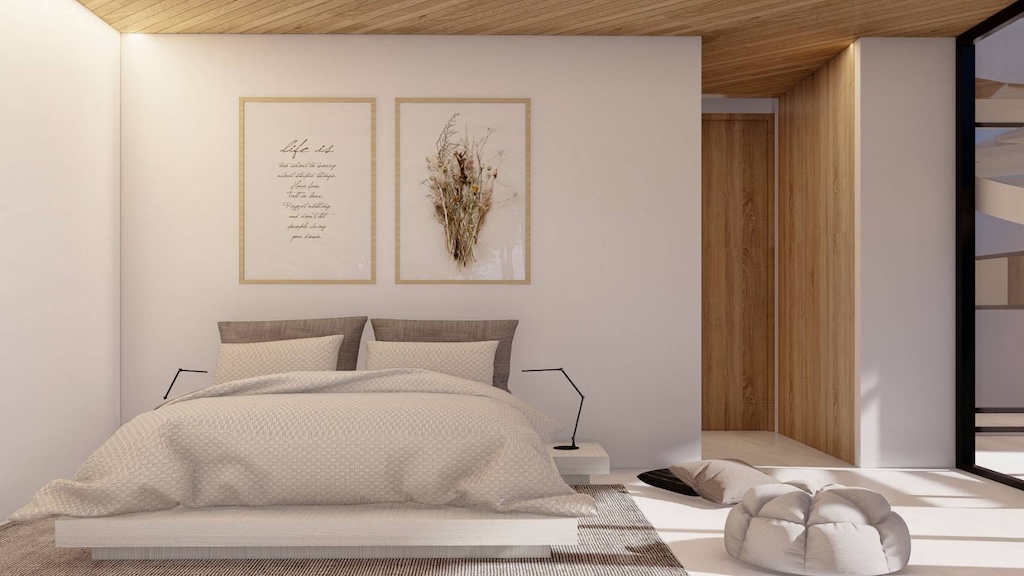 Koh Samui Modern Villas Bedroom